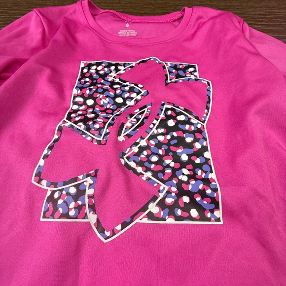 Under Armour Girls Outfit Set Long Sleeve, Pants, 6, Back to School, Athletic - Picture 3 of 16